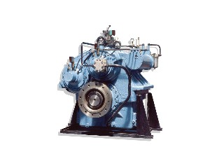 Reversible gearbox for ship propeller drive